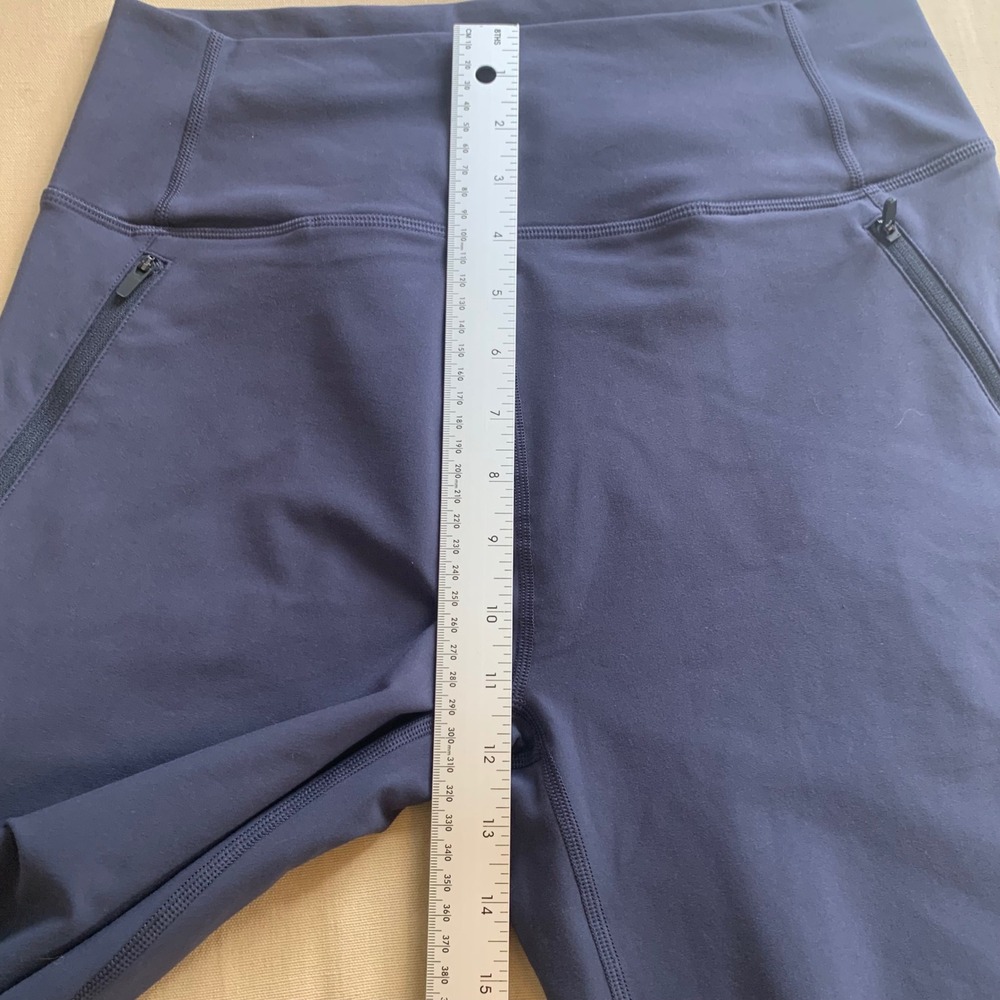 NWT Peloton Cadent Jogger Pants Navy Blue High Rise Slim Fit Womens L Activewear - Picture 14 of 15